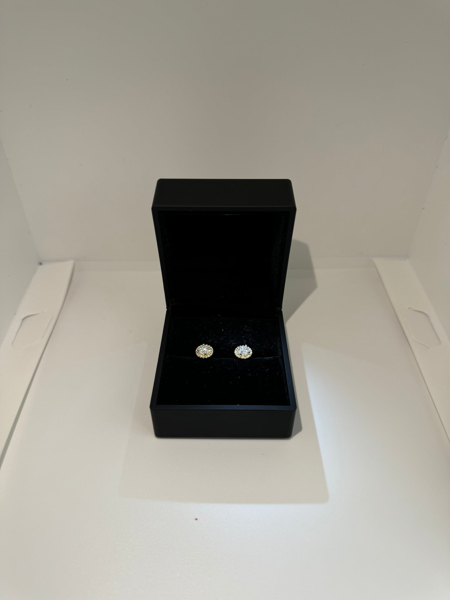 Pantallas Moissanite 5mm Corte Circular