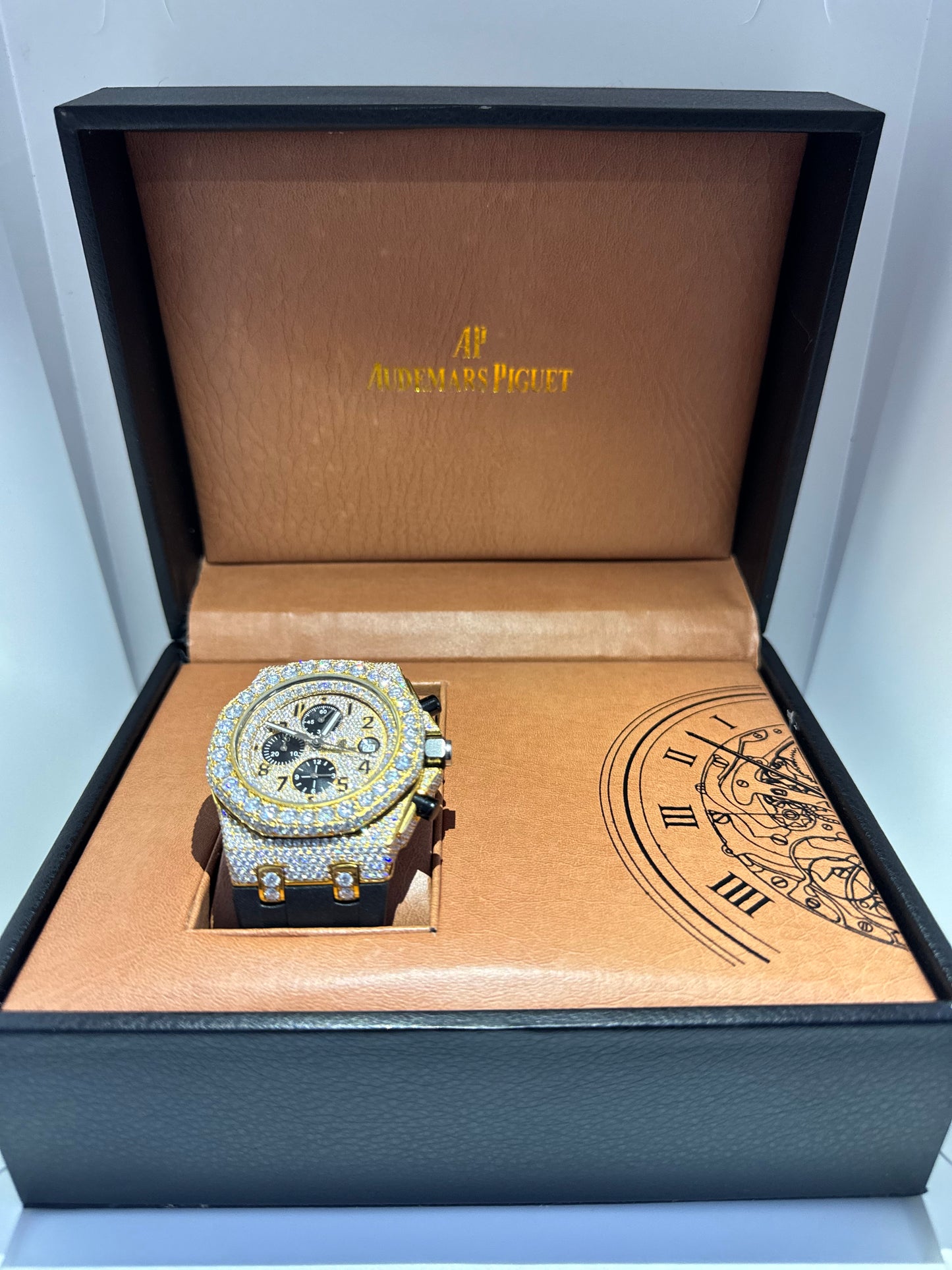 Reloj Audemars Piguet Royal Oak Offshore VVS1 Moissanite Diamond
