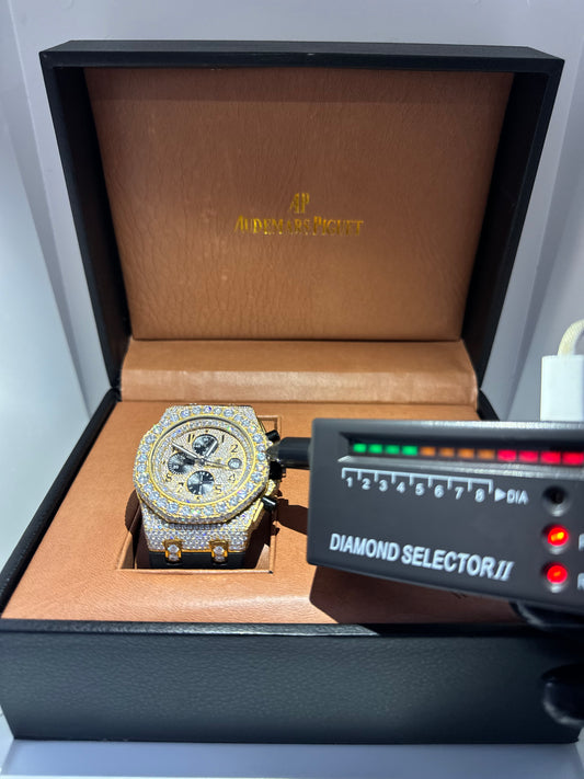 Reloj Audemars Piguet Royal Oak Offshore VVS1 Moissanite Diamond