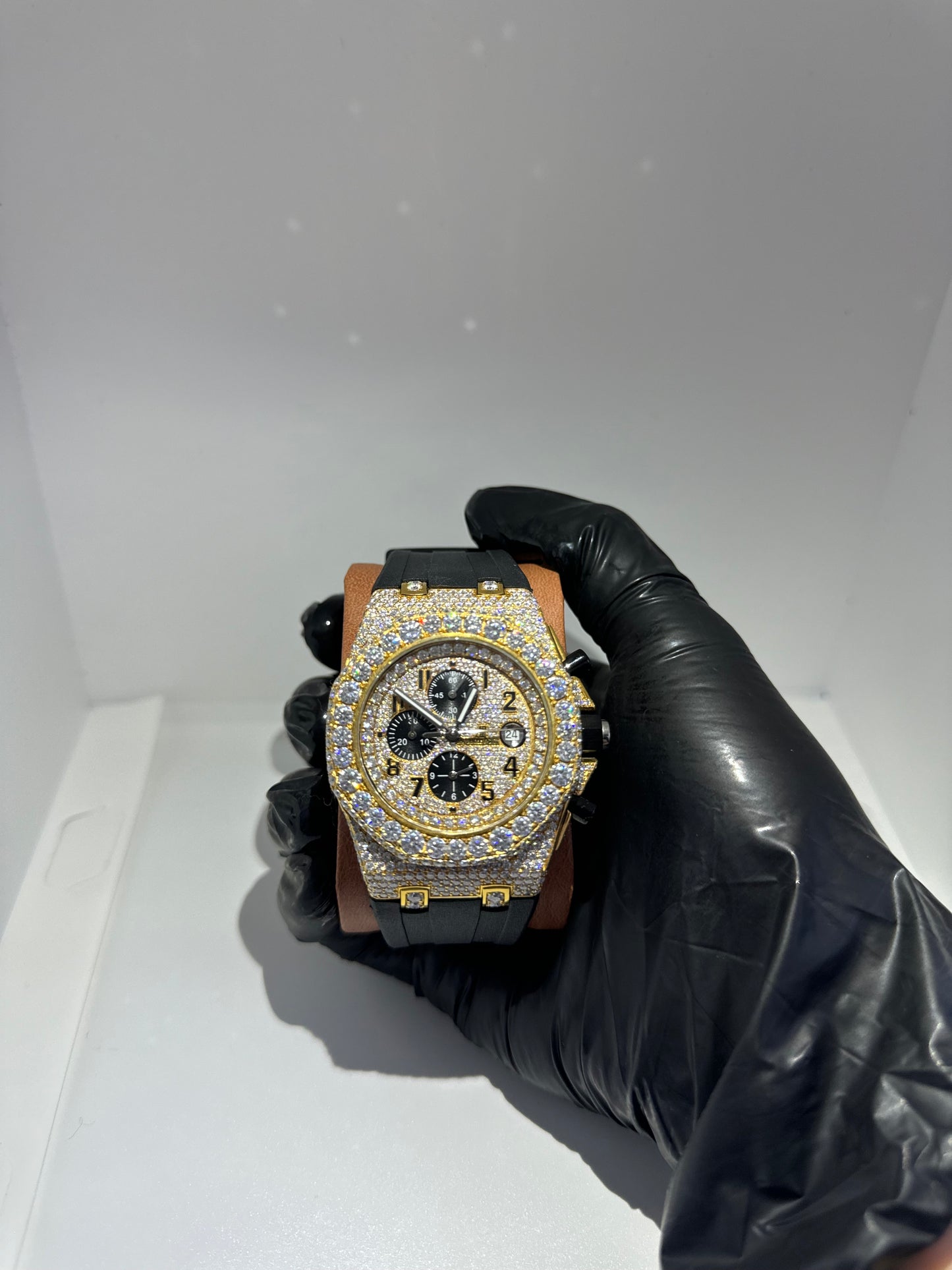 Reloj Audemars Piguet Royal Oak Offshore VVS1 Moissanite Diamond