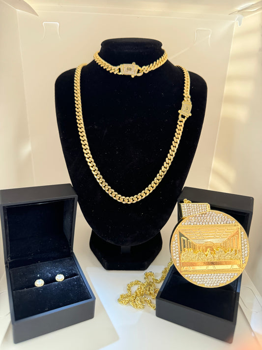 Mega Oferta Aniversario Cadena, Pulsera, Pantalla y Medallon