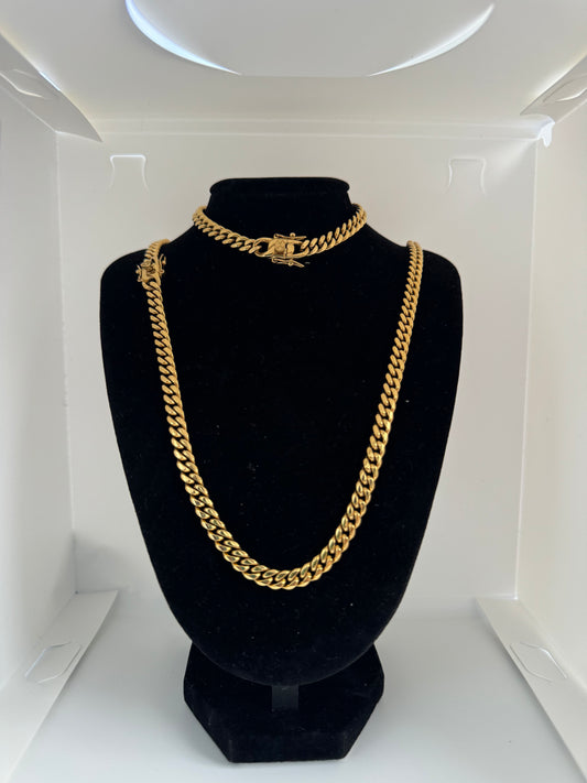 Set Cadena Cubana 6mm