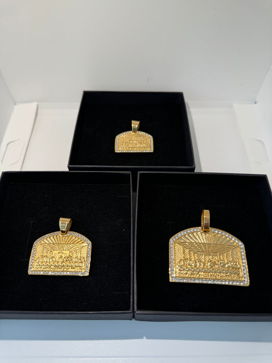 Pendant Santa Cena Cuadrada